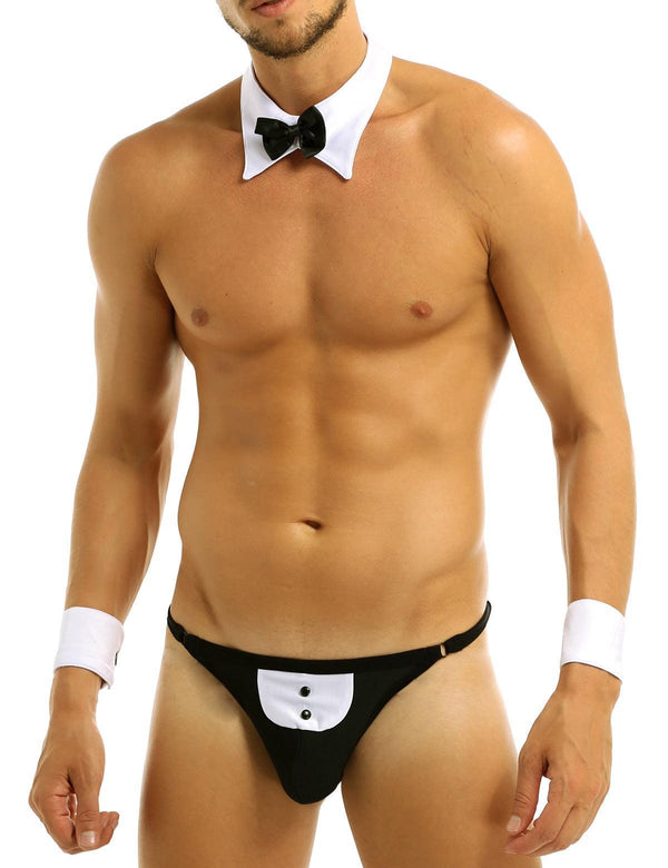 Men's Waiter Lingerie Set - LUSTLOVER