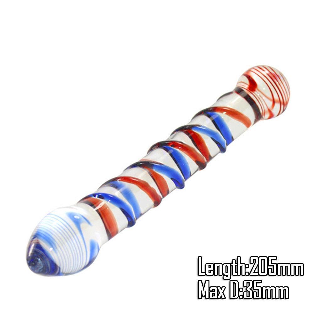 Pyrex Glass Crystal Dildo - LUSTLOVER