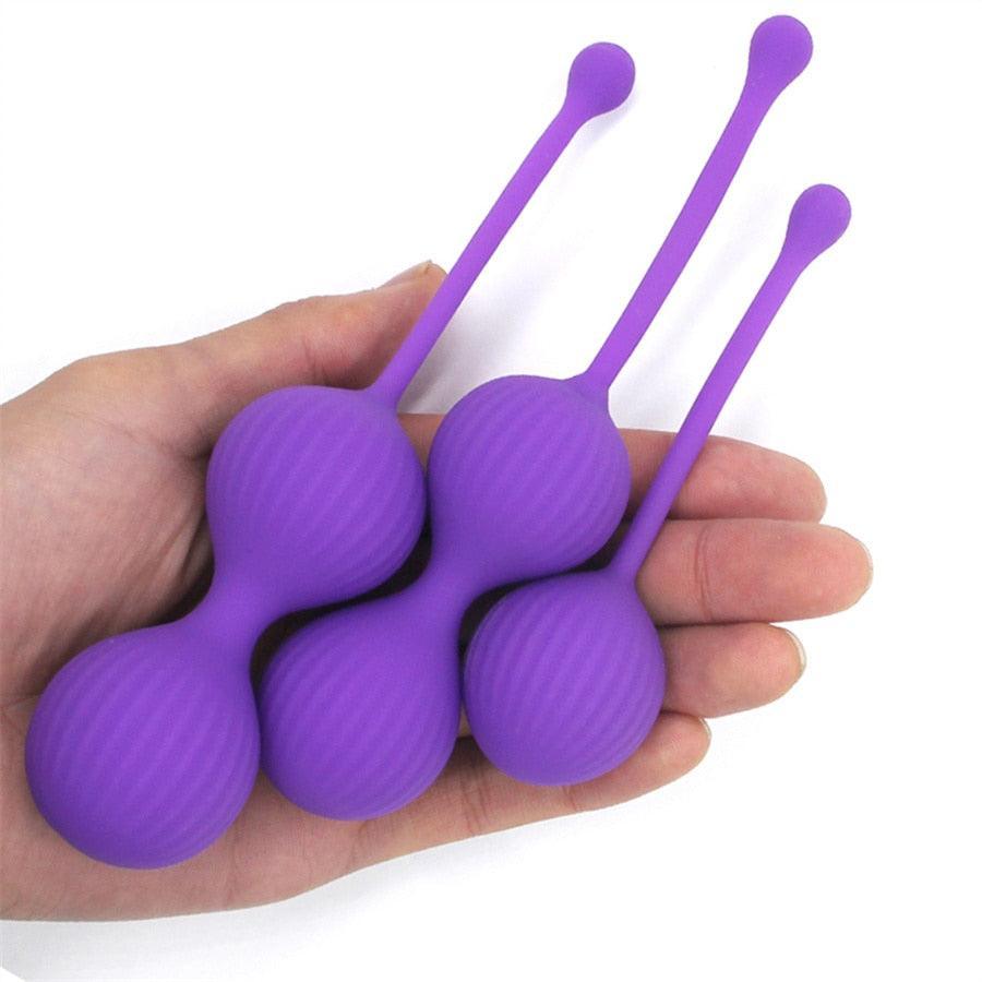 Safe Silicone Smart Kegel Ball - LUSTLOVER