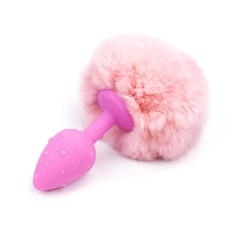 Silicone Butt Plug With Smail Tail - LUSTLOVER